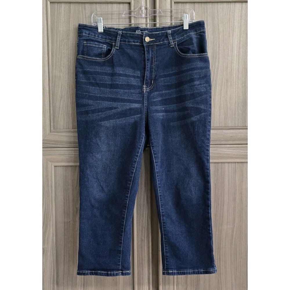 Our Republic For All Womens Capri Jeans 16W Summertime Beach Park